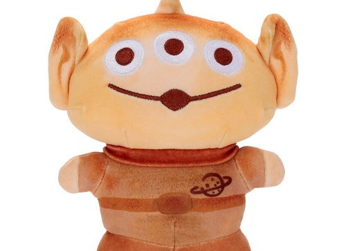 Load image into Gallery viewer, Takara Tomy Arts Pixar Character Nui Bread Plush Toy S - Alien Character Bread
