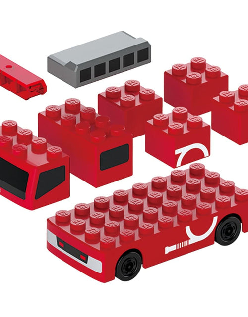 Load image into Gallery viewer, Takara Tomy Tomica Plarail Blocks Vehicle Block Town Box Set
