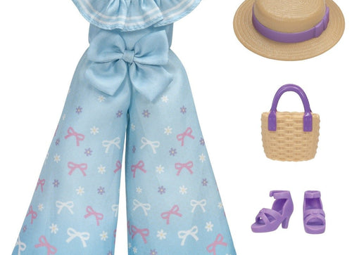 Load image into Gallery viewer, Takara Tomy Licca Chan Doll Dress LW-07 Blue Vacation (NO DOLL)
