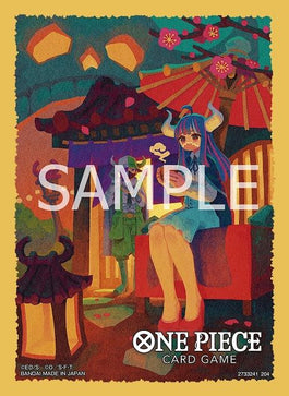 Load image into Gallery viewer, Bandai ONE PIECE Card Game Official Card Sleeve Vol. 7 (Ver. A) Silvers Rayleigh
