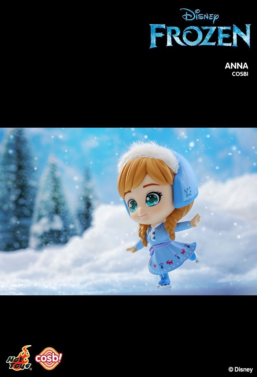 Hot Toys Cosbi Bobble-Head Collection Disney Snow Princess 8 Figure Set Series 2