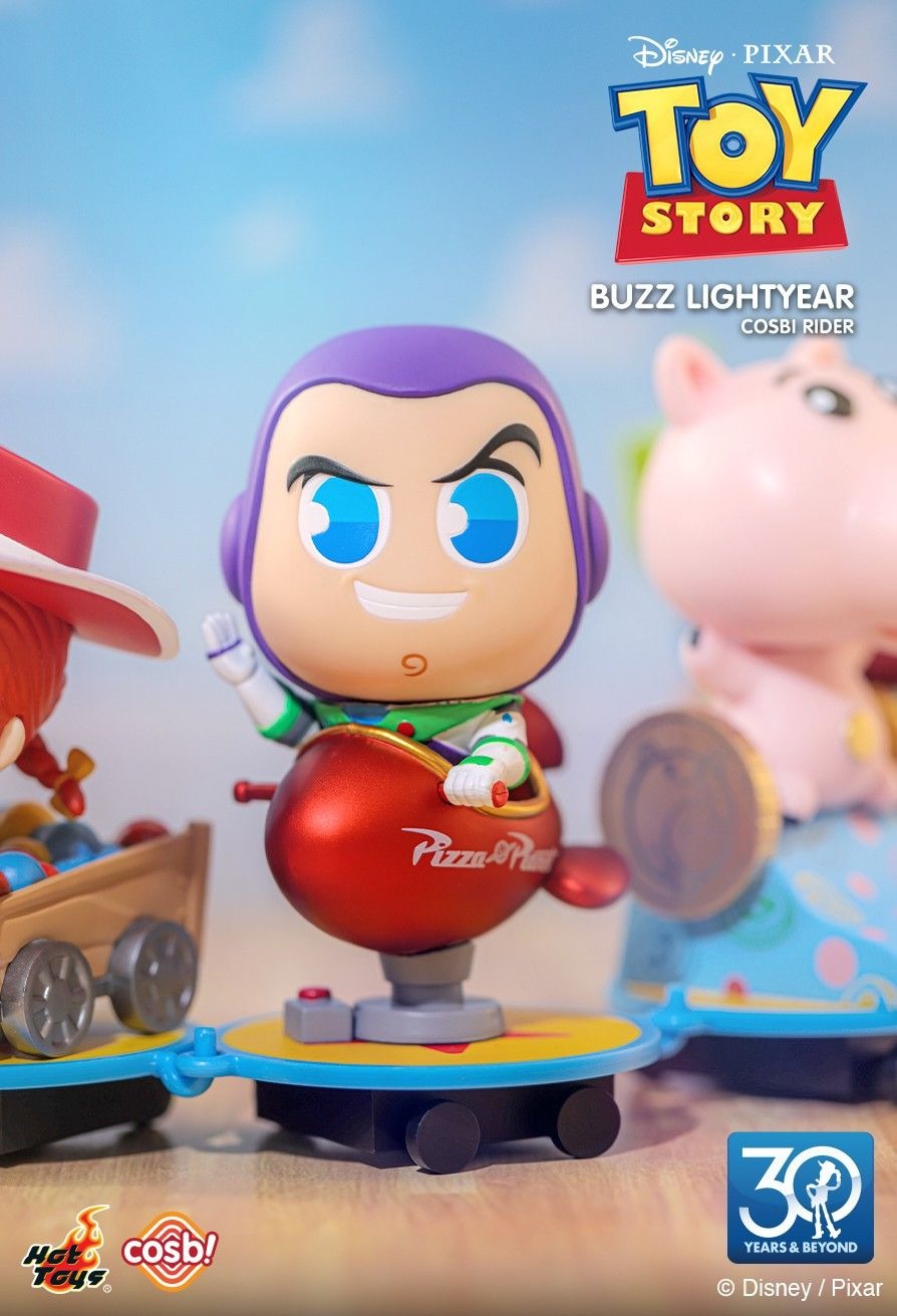 Hot Toys Toy Story Cosbi Rider Bobble-Head Figure Collection (Set of 6)