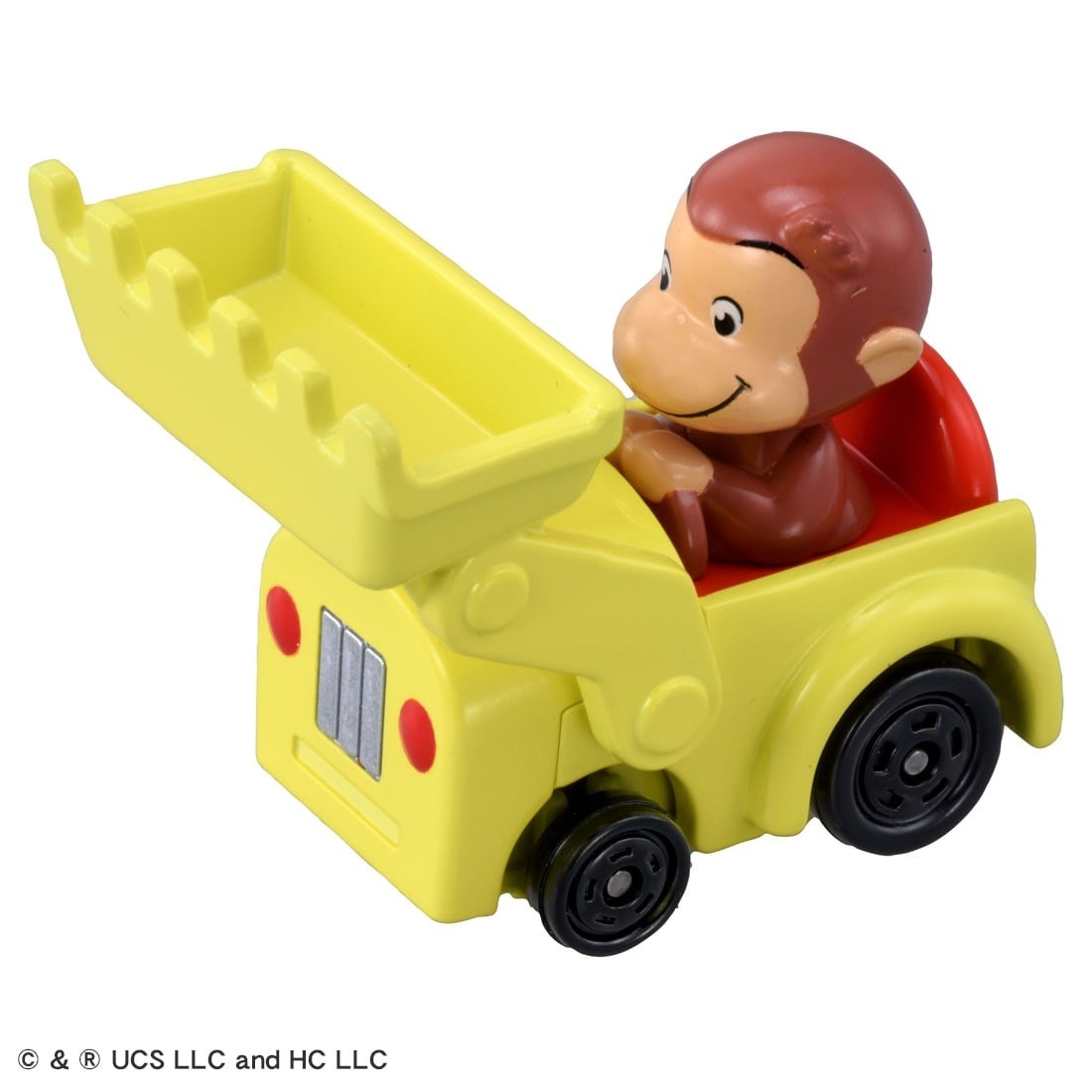 Takara Tomy Dream Tomica Model Car - No.162 Curious George