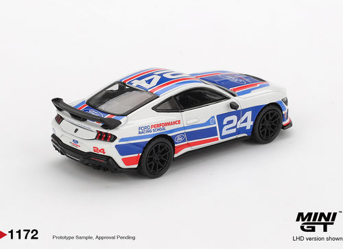 Load image into Gallery viewer, MINI GT #1172 Ford Mustang Dark Horse #24 Ford Performance Racing
