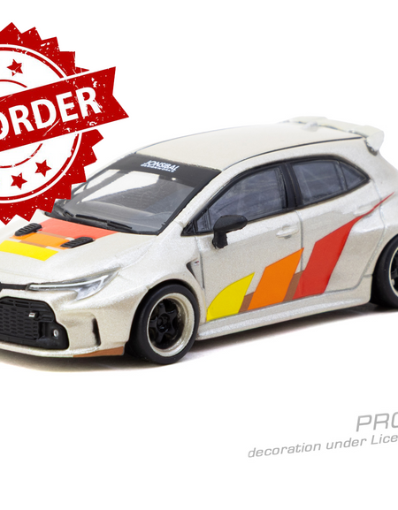 (Pre-order) Tarmac Works 1/64 Toyota GR Corolla Widebody Beige Global64