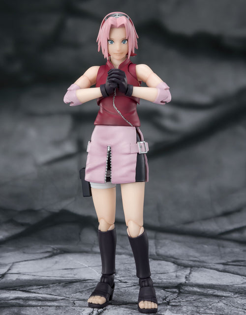 Load image into Gallery viewer, Bandai S.H.Figuarts Naruto Shippuden - Sakura Haruno Pvc Figure Set

