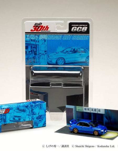 Hobby Japan 1/64 SUBARU IMPREZA INITIAL D HJDMD011 Diecast Model Car