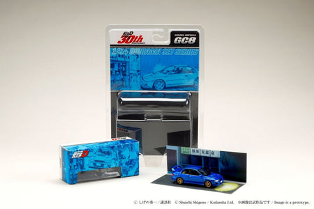 Hobby Japan 1/64 SUBARU IMPREZA INITIAL D HJDMD011 Diecast Model Car