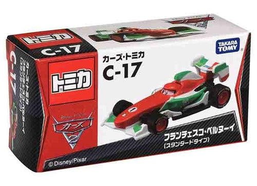 Load image into Gallery viewer, Tomica Takara Tomy Disney Movie Pixar Motors C-17 Franchesco Diecast Toy CARS 2
