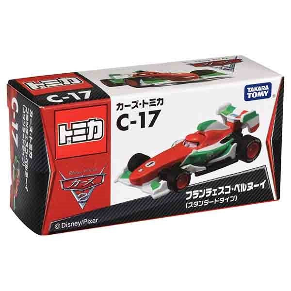 Tomica Takara Tomy Disney Movie Pixar Motors C-17 Franchesco Diecast Toy CARS 2