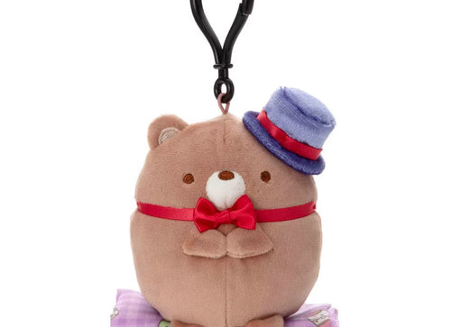 Load image into Gallery viewer, Takara Tomy Sumikko Gurashi Soft Plush Shopping Bag Kuma the Factory Manager
