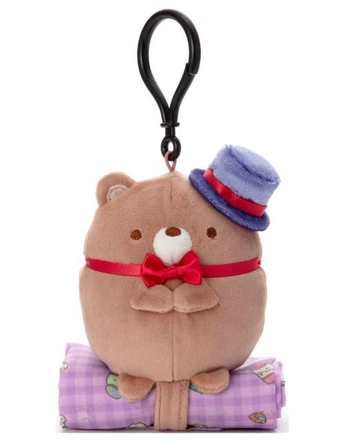 Load image into Gallery viewer, Takara Tomy Sumikko Gurashi Soft Plush Shopping Bag Kuma the Factory Manager
