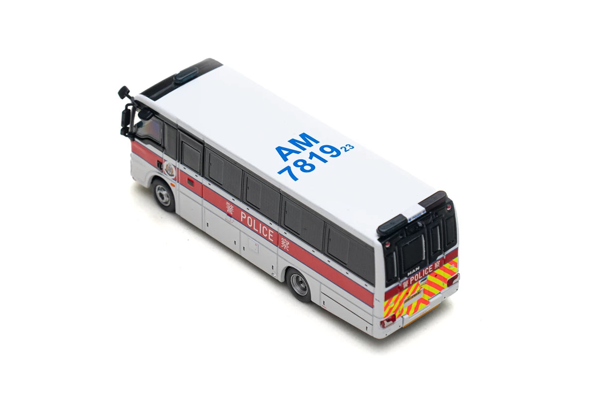 Tiny City Die-cast Model Car - HKP07 1/76 MAN TGL Hong Kong Police (AM7819)