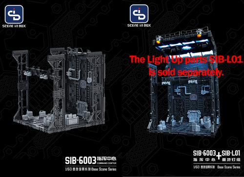 Load image into Gallery viewer, SCENE IN BOX SIB-6003 Command Center Diorama for Action Figures
