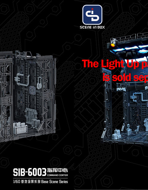 Load image into Gallery viewer, SCENE IN BOX SIB-6003 Command Center Diorama for Action Figures
