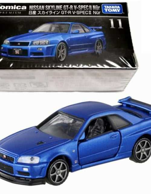 Load image into Gallery viewer, Takara Tomy Tomica Premium 11 Nissan Skyline GT-R V-SPECII Nur Diecast Toy Car
