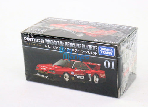 Load image into Gallery viewer, Takara Tomy Tomica Premium #01 Skyline Turbo Super Silhouette Diecast Racing Car

