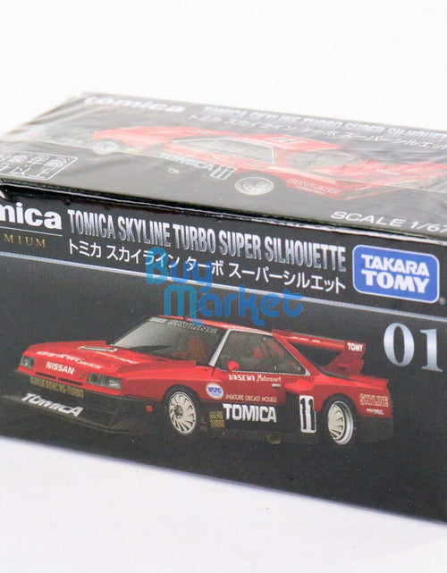 Load image into Gallery viewer, Takara Tomy Tomica Premium #01 Skyline Turbo Super Silhouette Diecast Racing Car
