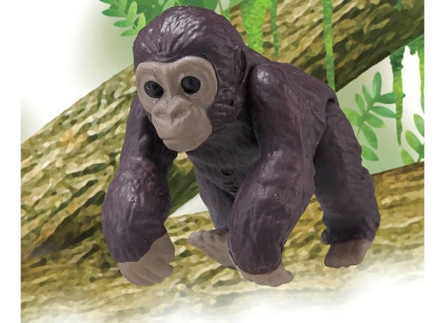 Load image into Gallery viewer, Takara Tomy ANIA animal Action Mini Figure - AC-03 Gorilla (Child)

