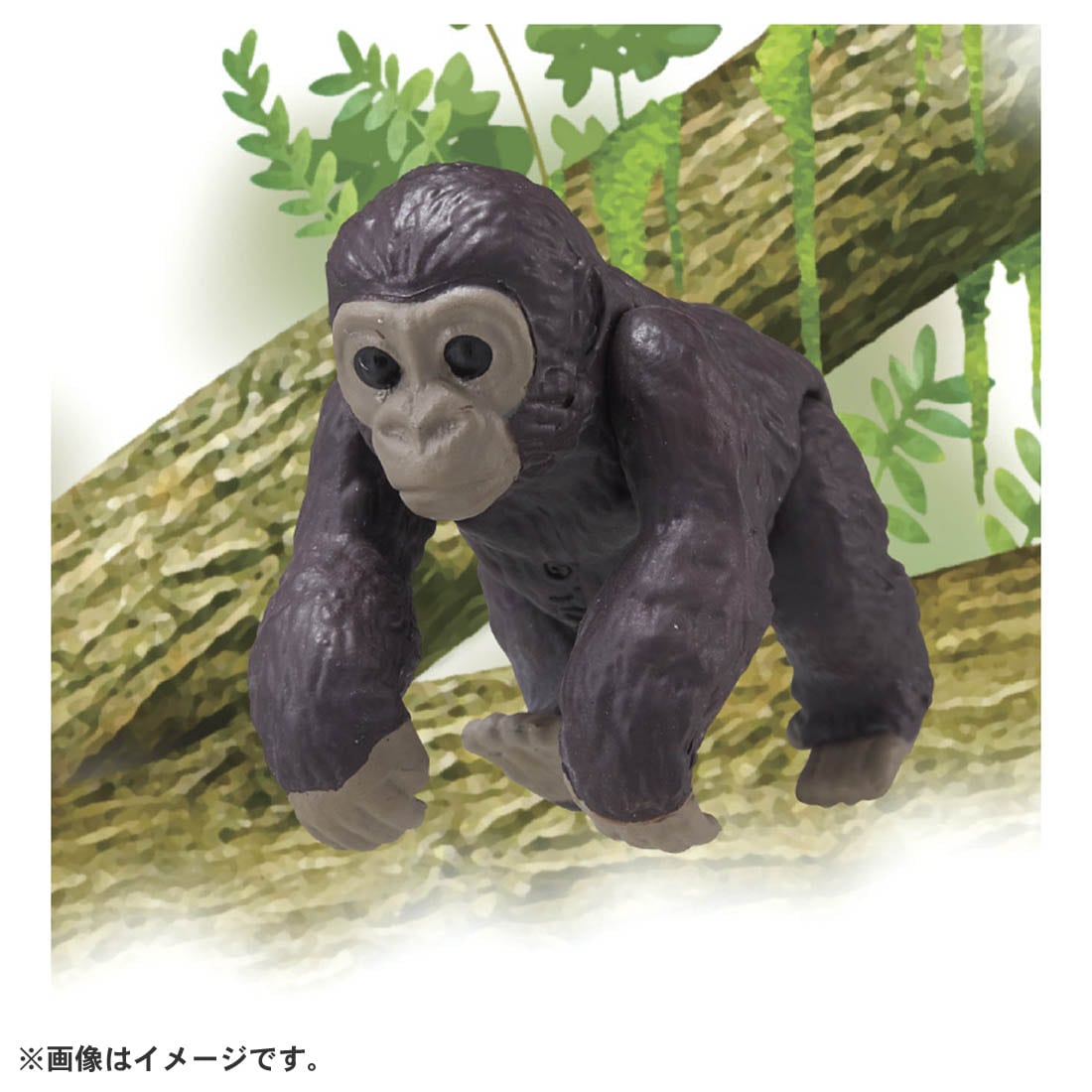 Takara Tomy ANIA animal Action Mini Figure - AC-03 Gorilla (Child)