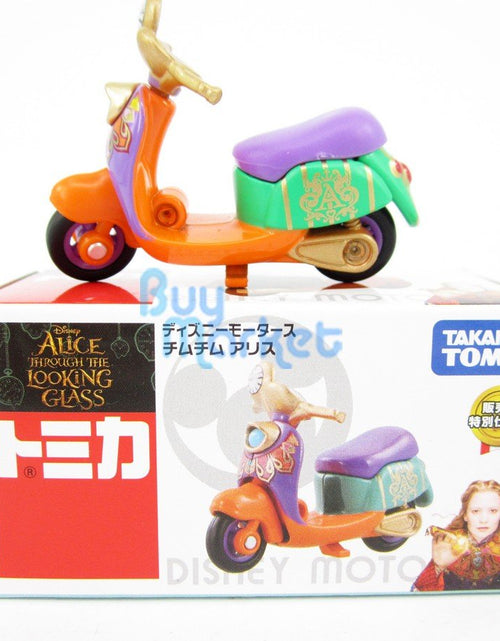 Load image into Gallery viewer, Tomica Disney Motor Alice Through The Looking Glass Chim Alice Diecast Toy Car

