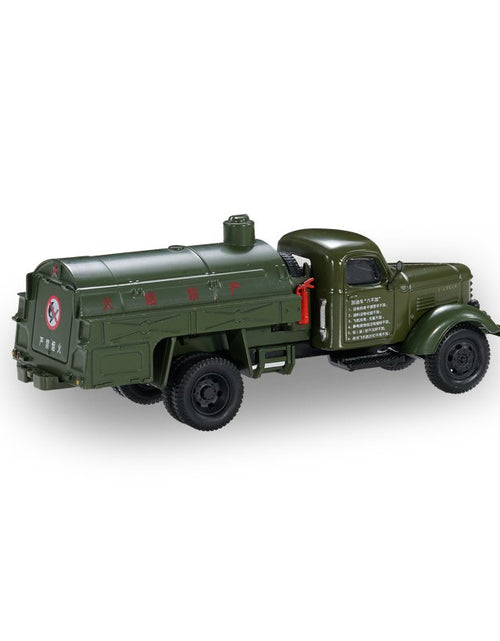 Load image into Gallery viewer, 1:64 Scale Army Green Jiefang Military Truck No.92 Diecast Model Toy China Truck
