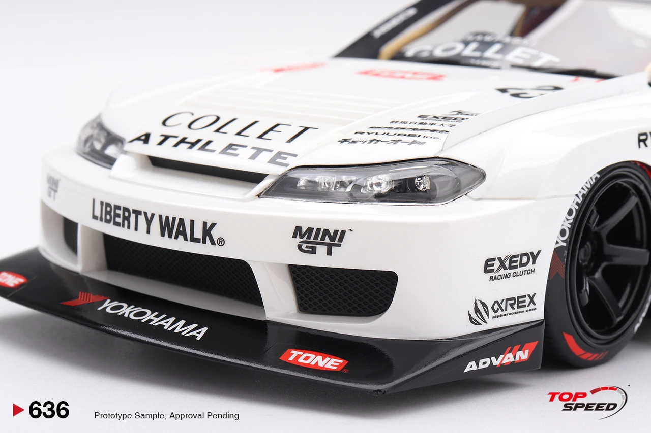 (Pre-order) Top Speed 1/18 Nissan SILVIA(S15) LB-Super Silhouette ATHLETE TS0636