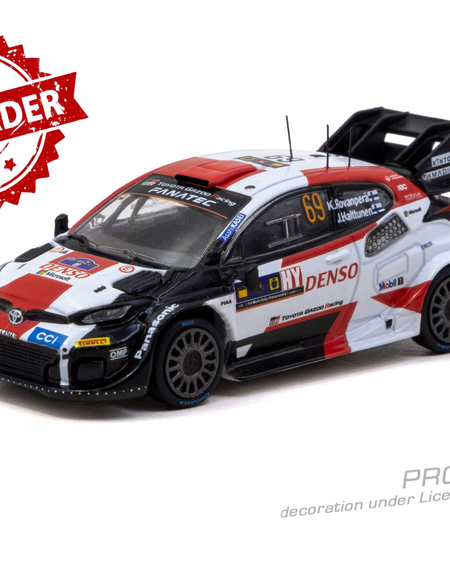 (Pre-order) Tarmac Works 1/64 Toyota GR YARIS Rally1 HYBRID KALLE ROVANPERÄ 2023