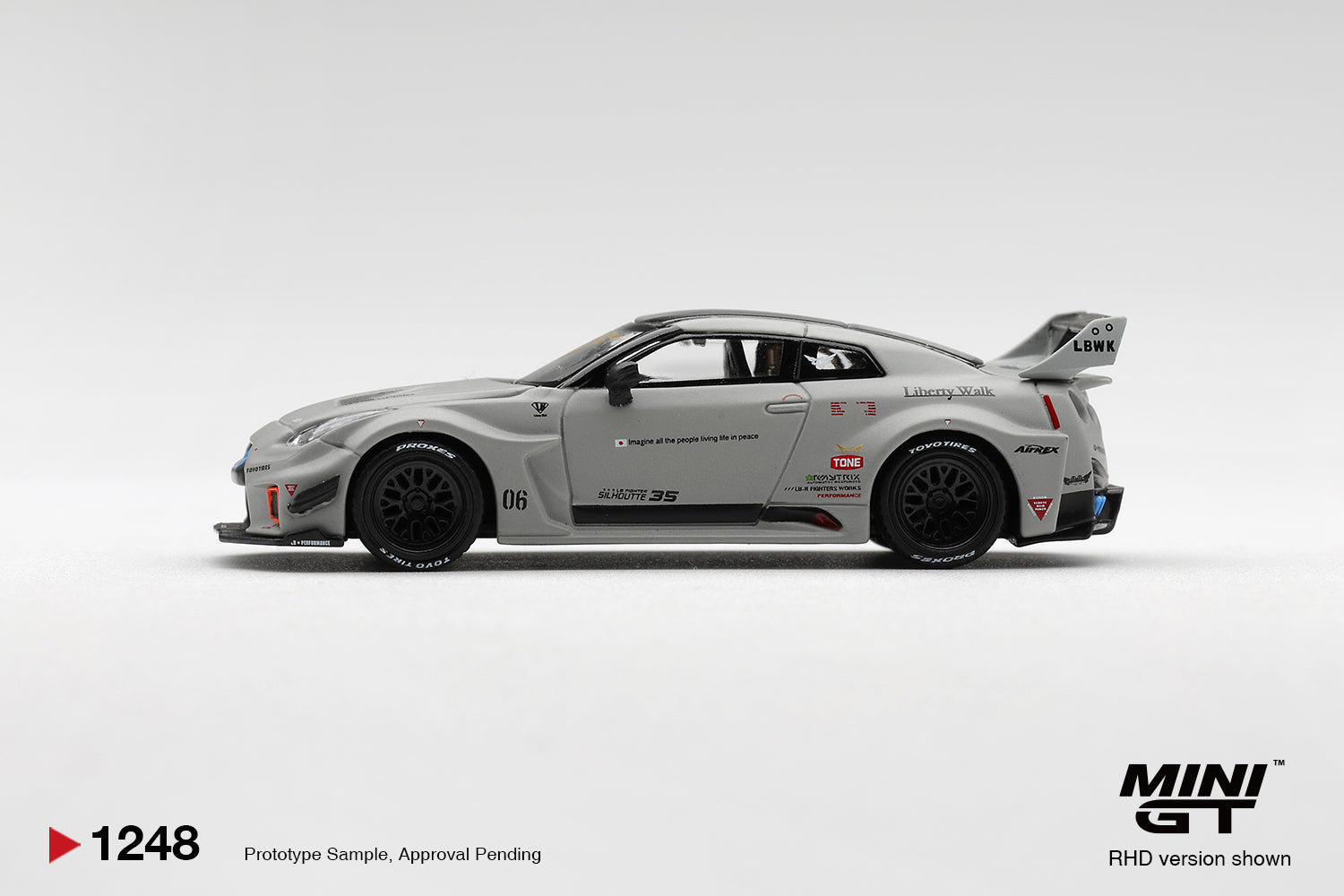 Mini GT #1248 NISSAN LB-Silhouette WORKS GT 35GT-RR Ver.1 LHD