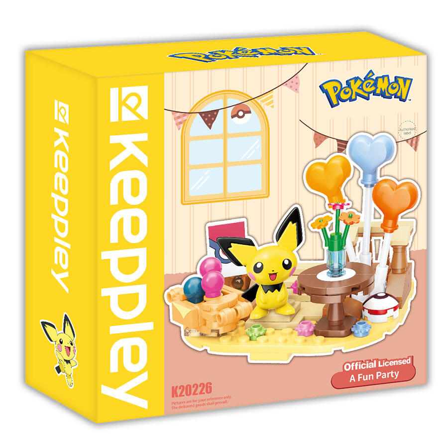 Qman Keeppley Building Blocks #K20226 Pokemon Pichu Sweet Preparation