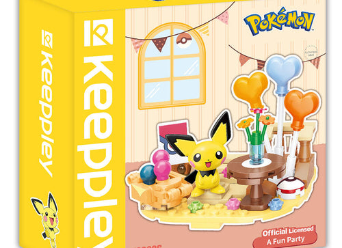 Load image into Gallery viewer, Qman Keeppley Building Blocks #K20226 Pokemon Pichu Sweet Preparation
