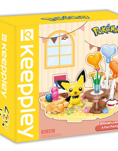 Load image into Gallery viewer, Qman Keeppley Building Blocks #K20226 Pokemon Pichu Sweet Preparation
