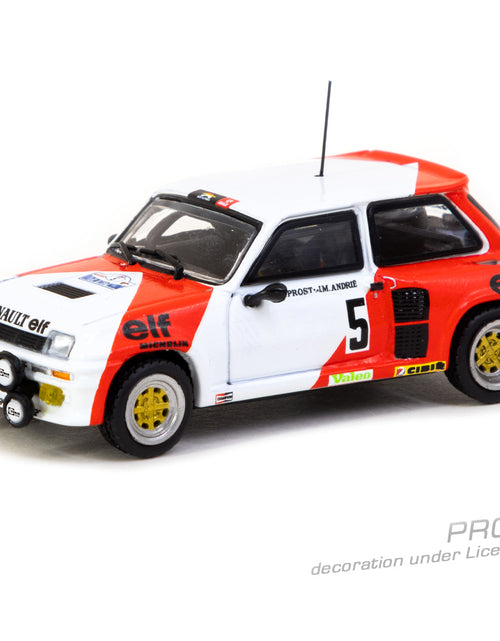 Load image into Gallery viewer, Tarmac Works 1/64 Renault 5 Turbo  Rallye du Var 1982 Alain Prost
