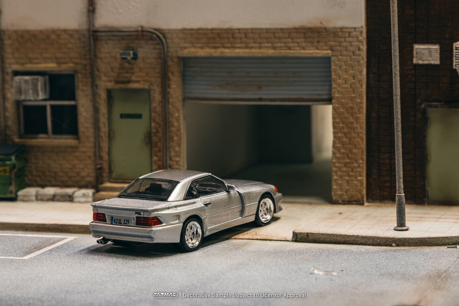 Tarmac Works 1/64 Mercedes-Benz SL 500 Koenig Specials Silver Model