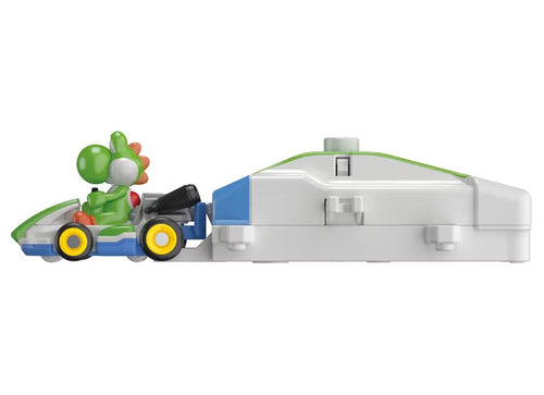 Load image into Gallery viewer, Takara Tomy Drift Tomica Mario Kart Drift Starter Set Yoshi &amp; Standard Kart
