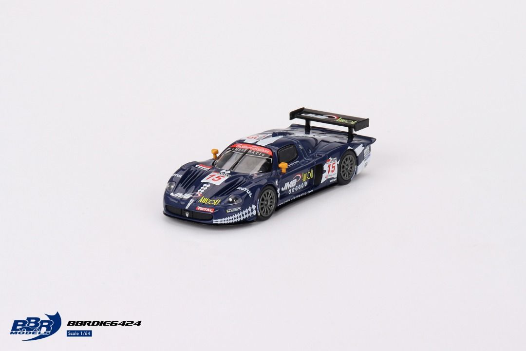 BBR 1:64 Maserati MC12 Competizione #15 JMB Racing 2008 FIA 24Hr Spa