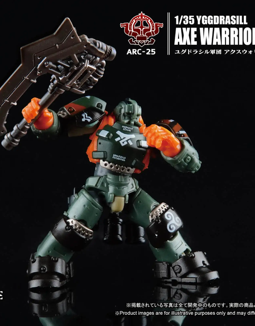 Load image into Gallery viewer, TOYS ALLIANCE ARCHECORE ARC-25 YGGDRASILL AXE WARRIOR SQUAD FIGURE
