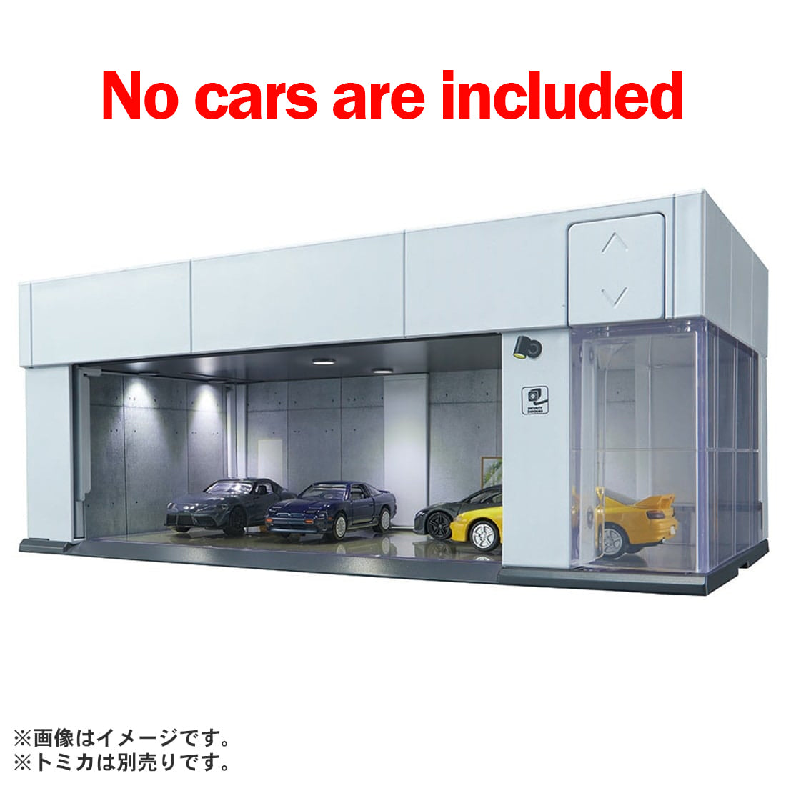 Takara Tomy Tomica Premium GARAGE Silver White Standard Edition (**NO CAR)