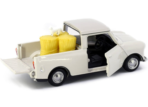 Load image into Gallery viewer, Tiny City Die-cast Model Car - Morris Mini Pickup (Cream)
