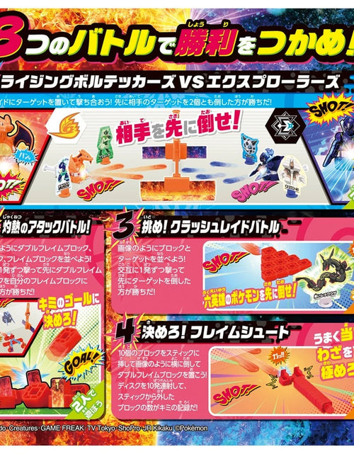 Load image into Gallery viewer, Takara Tomy Pokemon Ultimatch 11 11 Charizard VS Ceruledge Game Set
