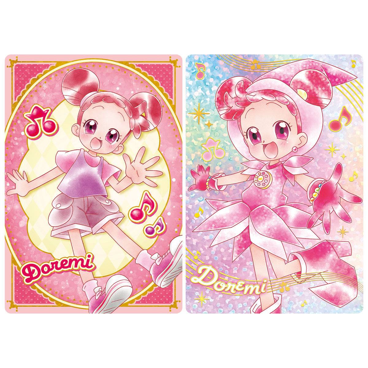 Bandai Carddrass Magical Doremi Collection Card Set Collectibles