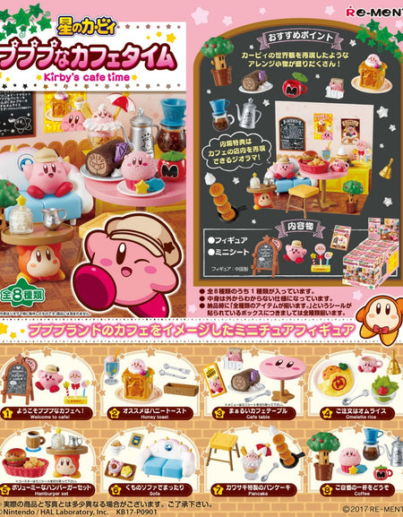Re-ment Kirby's Cafe Time 8pcs complete box set