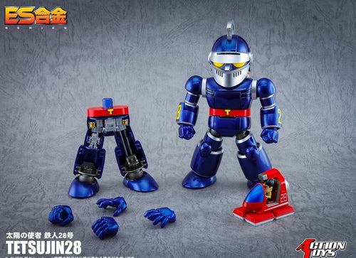 Load image into Gallery viewer, Action Toys ES Alloy Messenger of the Sun Tetsujin28 Robot
