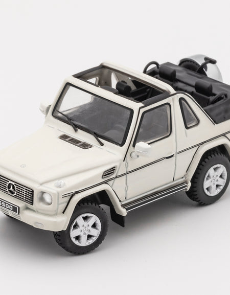 GCD 1/64 Mercedes-Benz G500 Cabriolet - White LHD (With Accessories)