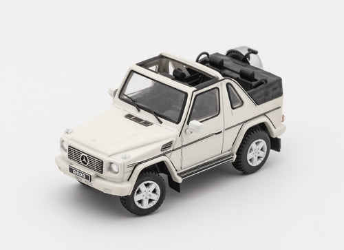 Load image into Gallery viewer, GCD 1/64 Mercedes-Benz G500 Cabriolet - White LHD (With Accessories)
