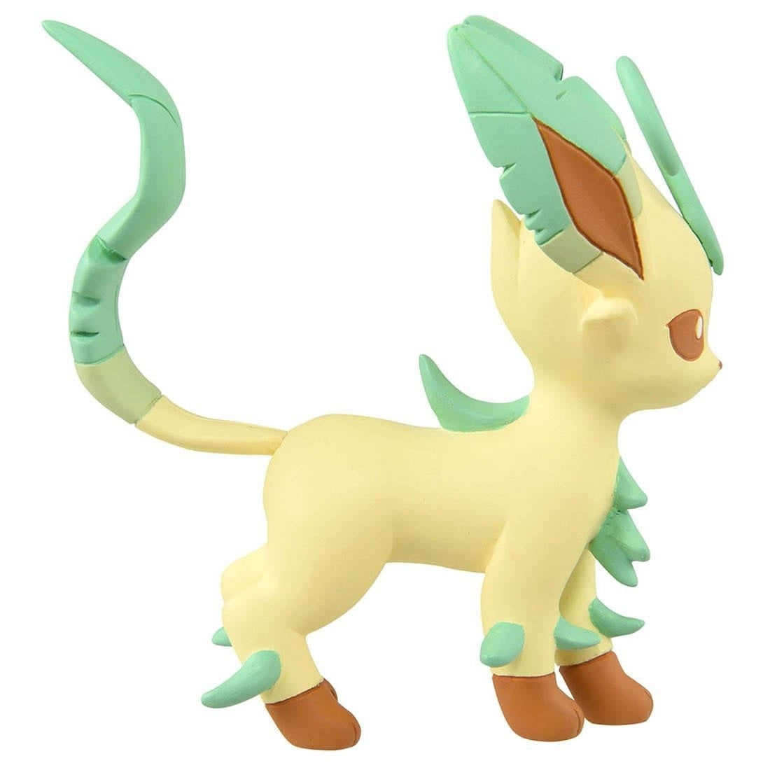 Takara Tomy Pokemon Moncolle Leafeon Box Packing 4CM Mini Figure