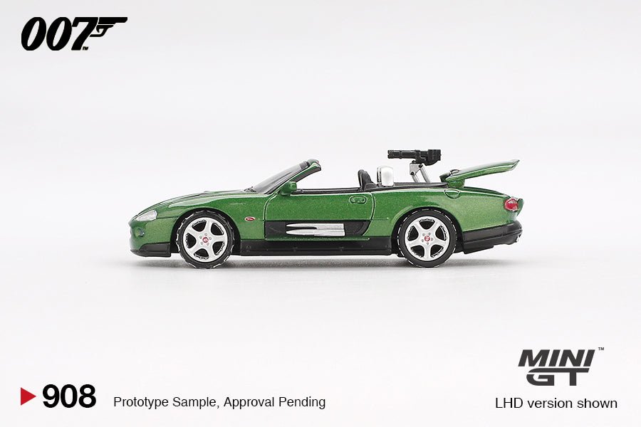 Mini GT #908 1/64 Jaguar XKR "Die Another Day" with Eng. Mini Poster