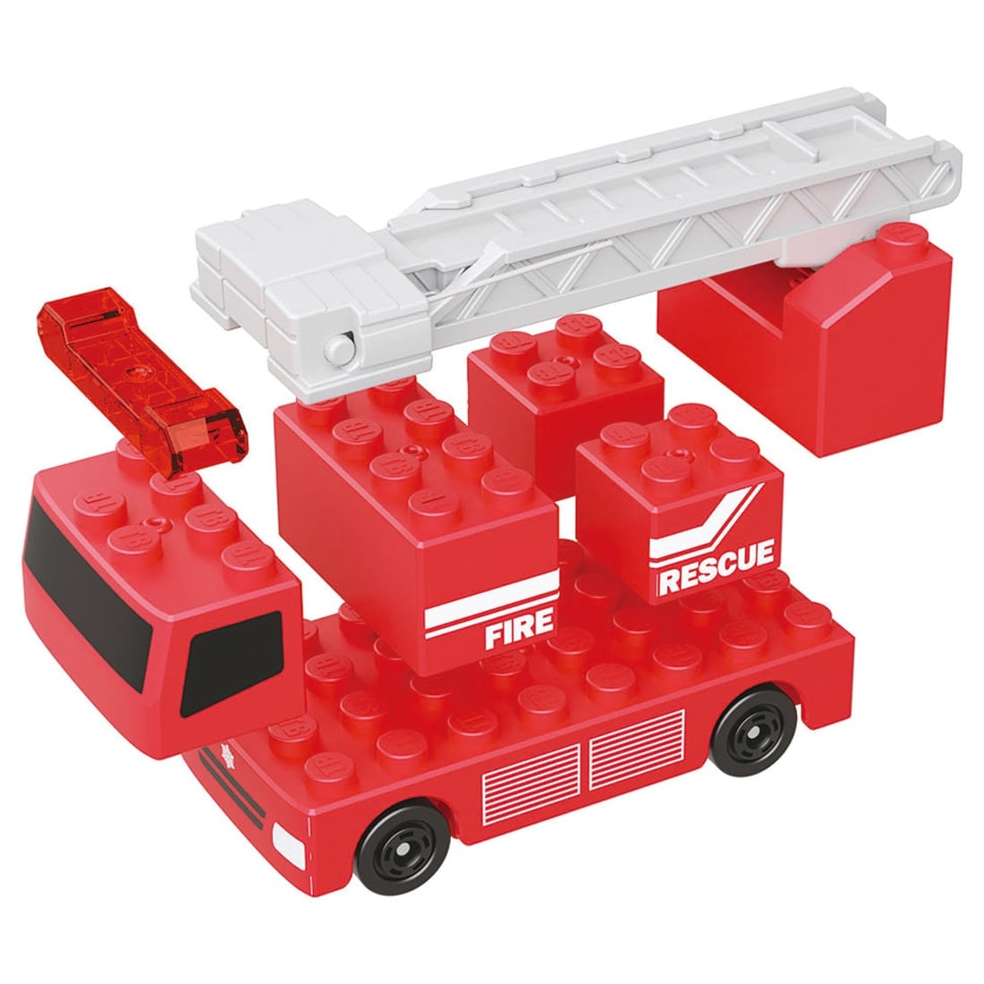 Takara Tomy Tomica Plarail Blocks Fire Rescue Set