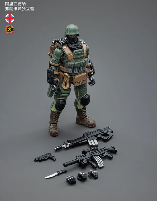 Load image into Gallery viewer, JOYTOY x Corvus Belli Infinity 1:18 Ariadna Frontviks Separate Assault Batallion
