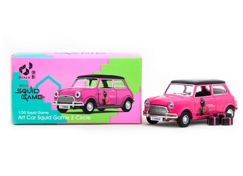 Load image into Gallery viewer, Tiny City 1:50 Die-cast Model Car - Art Car Squid Game 2 - Circle
